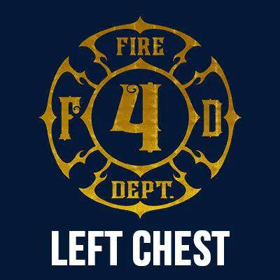 Classic Fire Department Design - Premium Firefighter T-Shirt