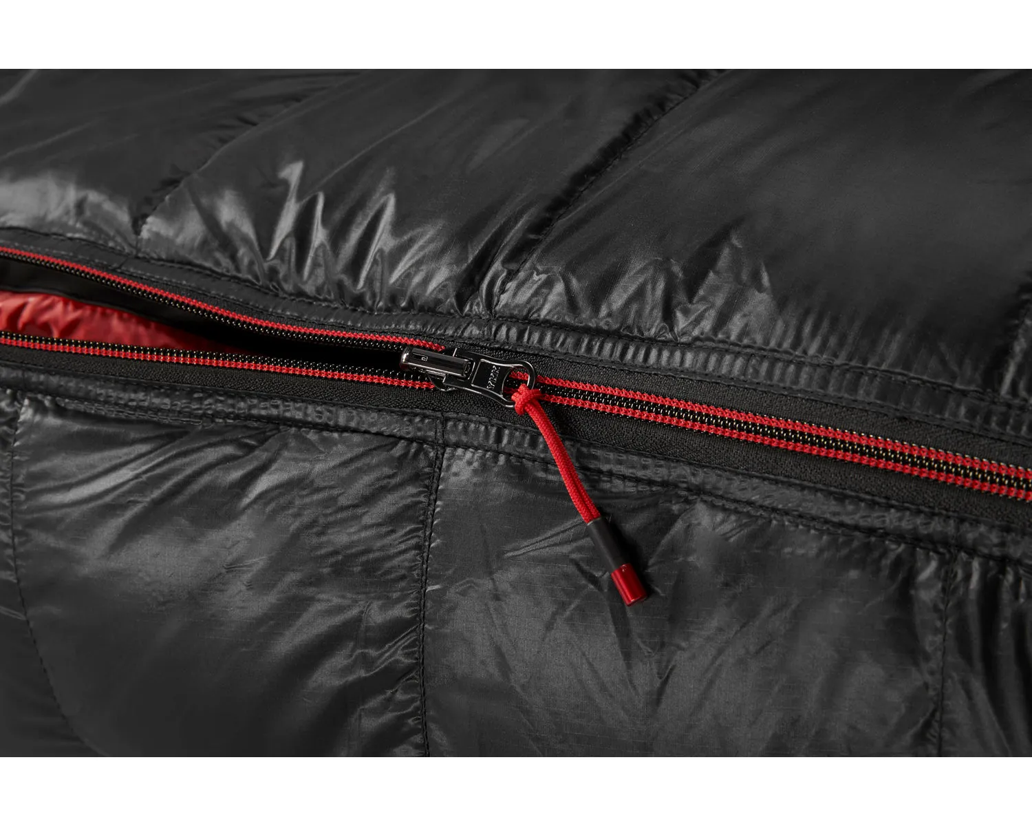 V.I.B 400 (RIGHT ZIP) - Black/Fiery Red