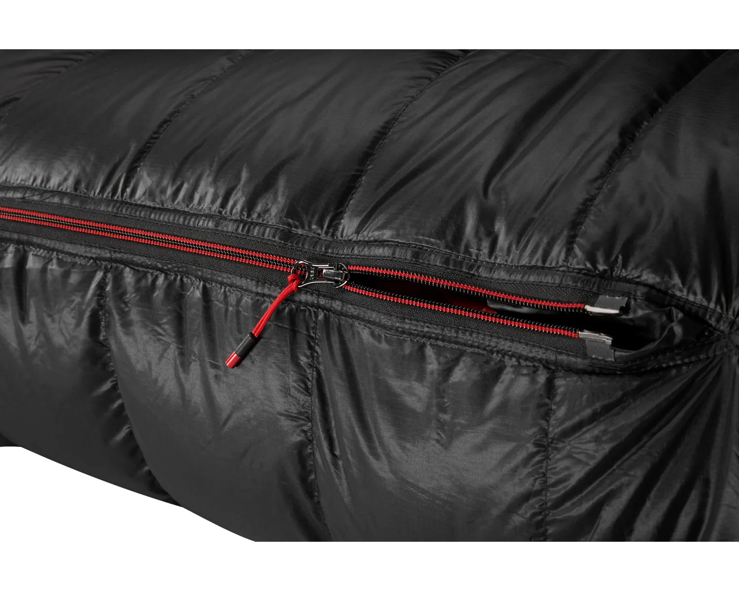 V.I.B 400 (RIGHT ZIP) - Black/Fiery Red